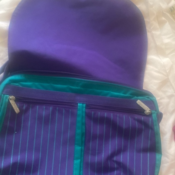 Vintage Samsonite Purple and Teal Bag - Picture 4 of 9